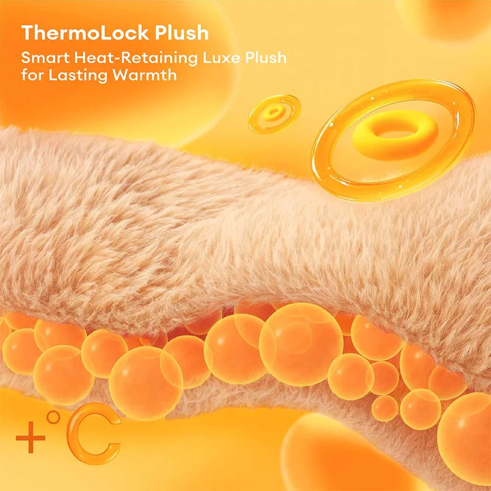 Luxe Faux Leather&Plush Removable Sponge Orthopedic Dog Bed - WarmRest