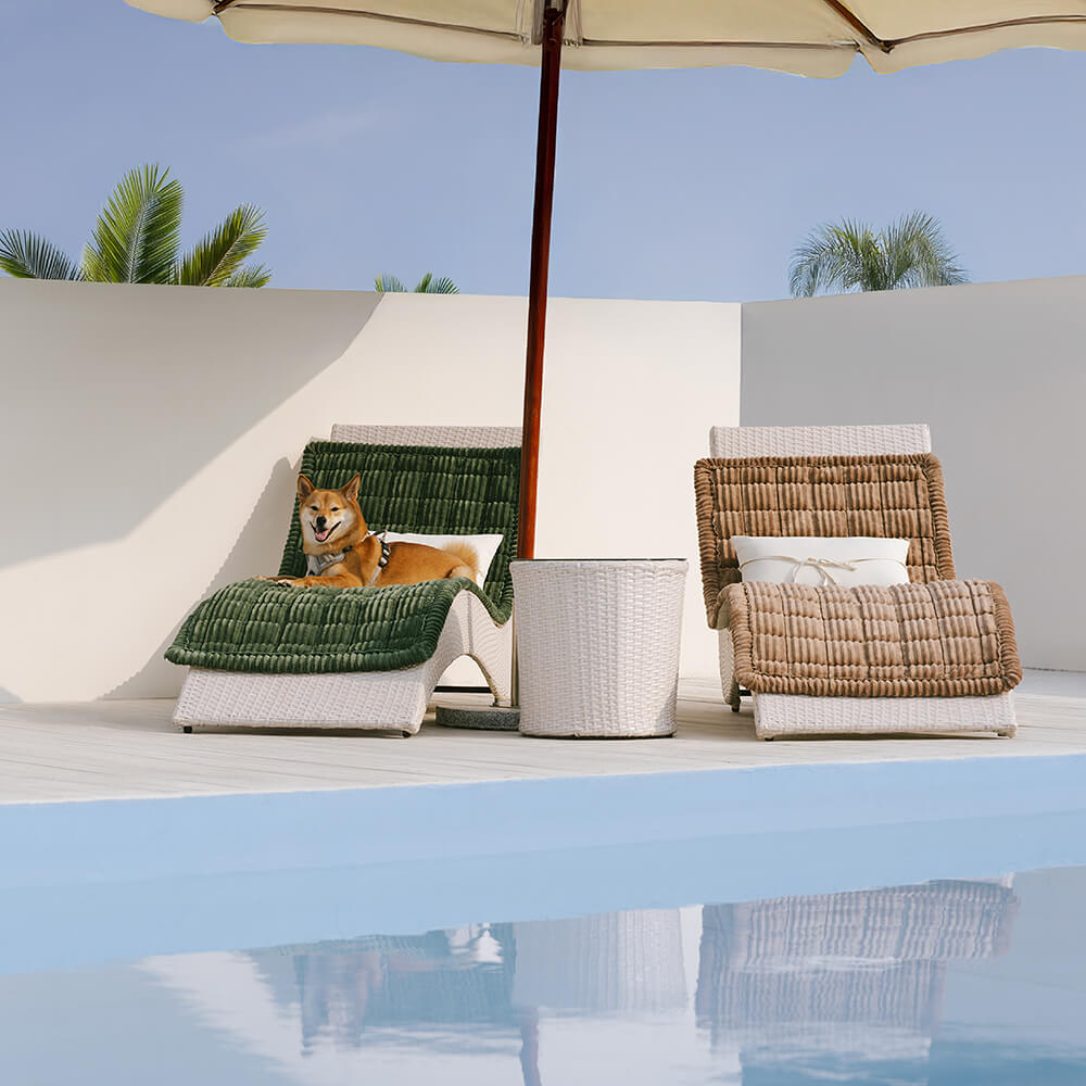 Lazy Soft Flannel Breathable Pet Mat Non-slip Couch Covers