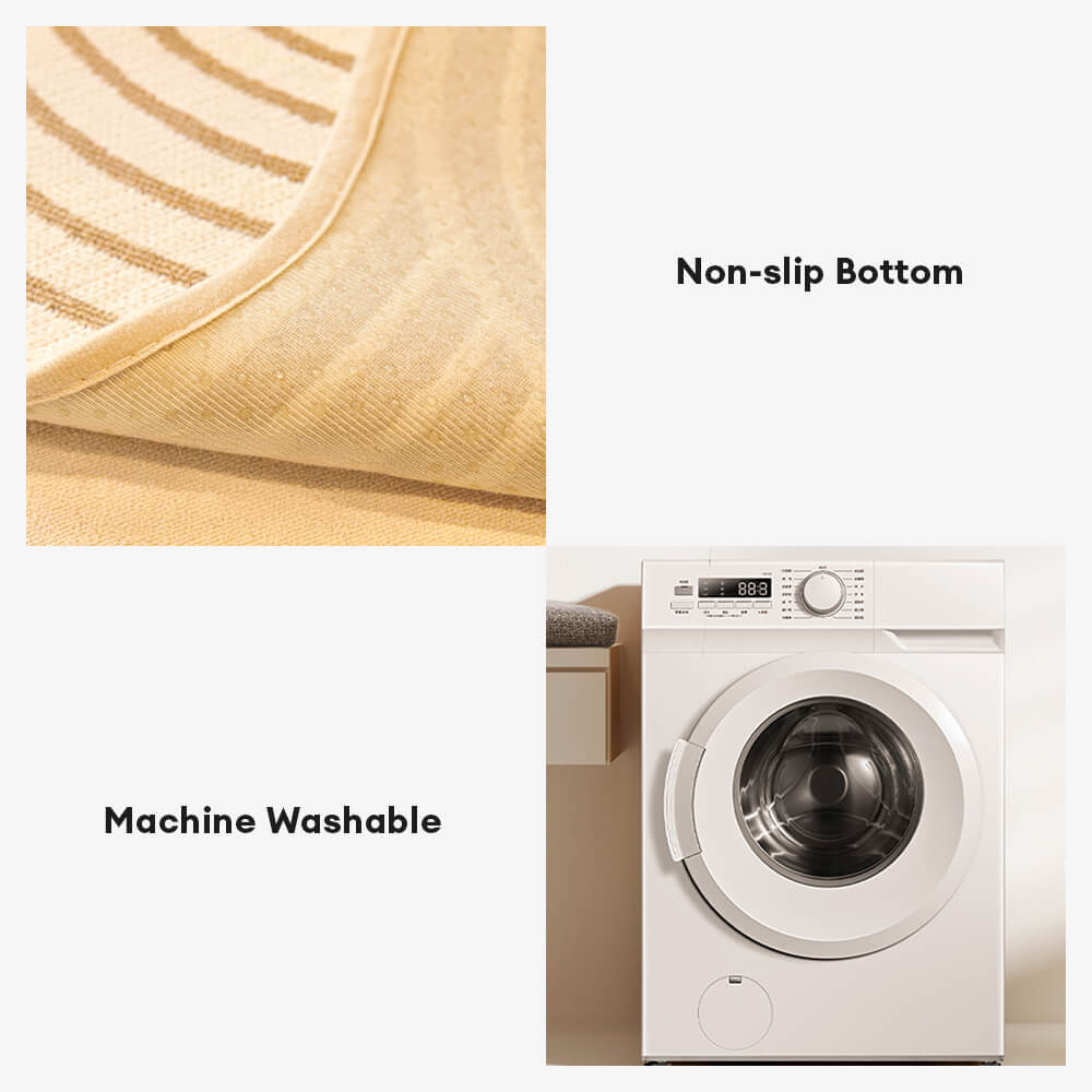 Modern Lines Chenille Artistic Sofa Protector Irregular Couch Cover