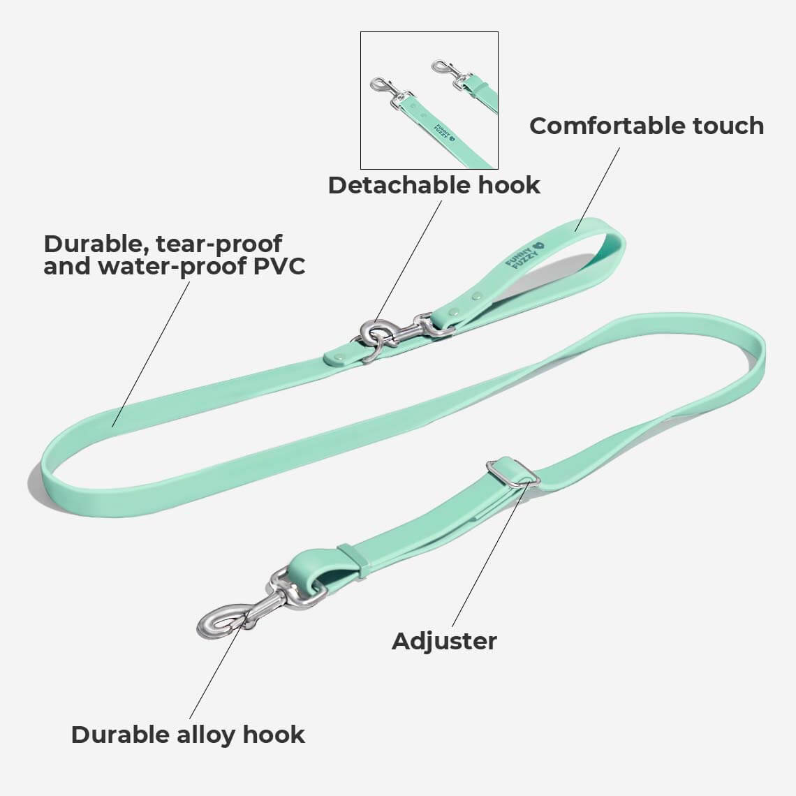 Gummy Walking Dog Leash