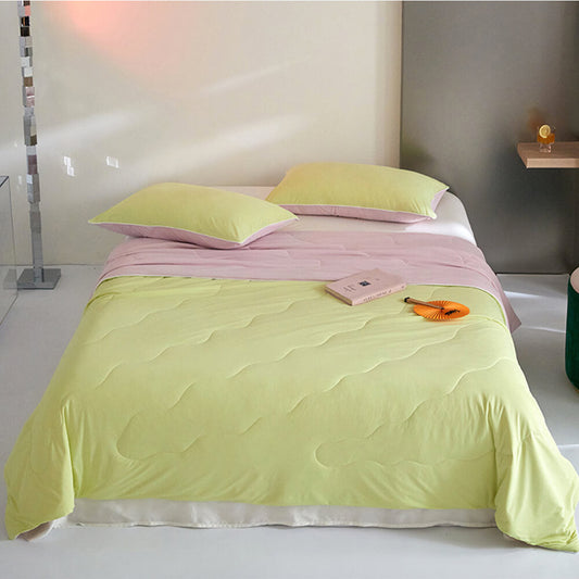 Lightweight Wavy Pattern Summer Cooling Blanket