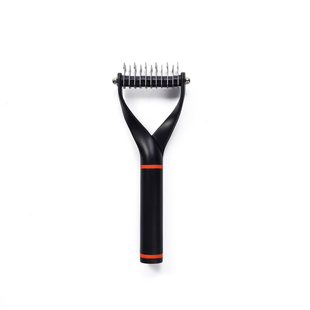 Pet Safe Dematting Comb Rake - Double Sided Blade