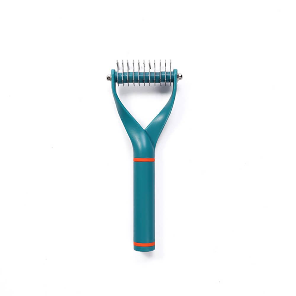 Pet Safe Dematting Comb Rake - Double Sided Blade