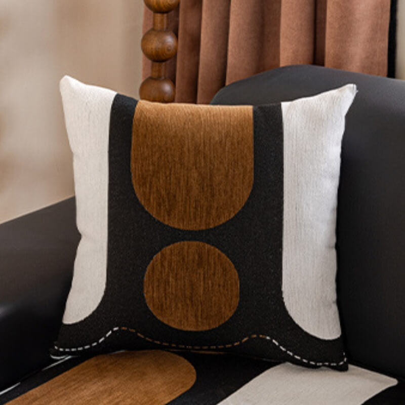 Modern Irregular-Shaped Chenille Scratch-Resistant Couch Cover