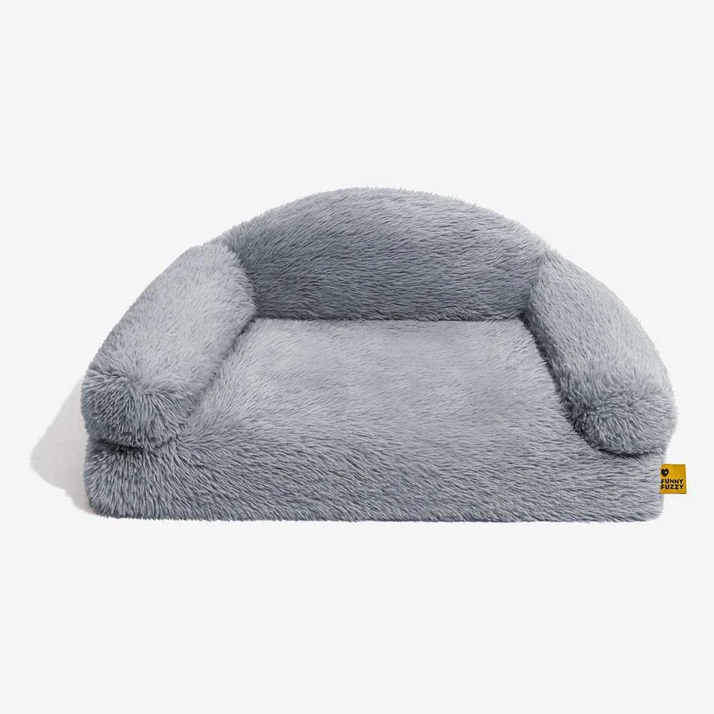 Plush Warm Removable Sponge Orthopedic Dog Sofa Bed - FluffyHaven