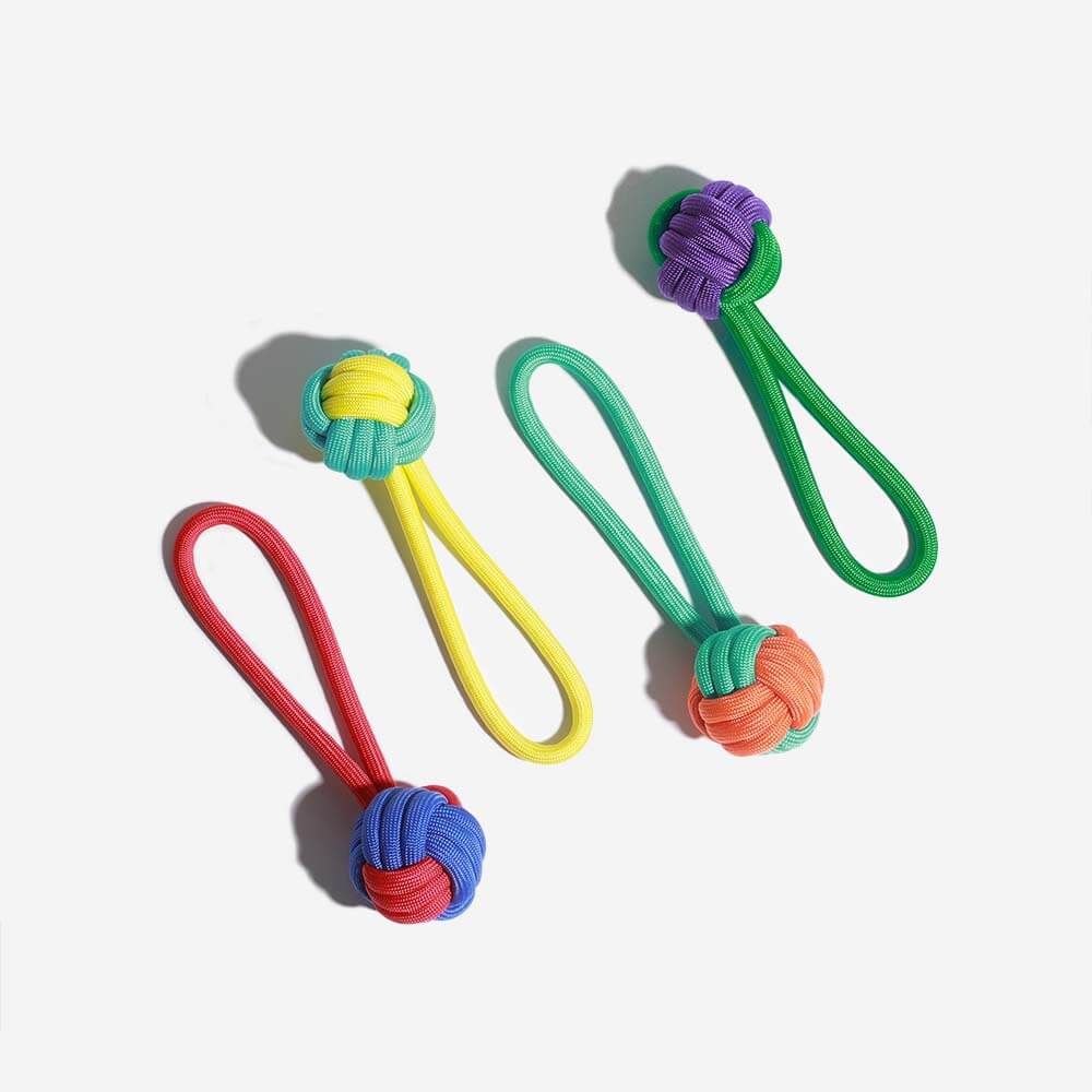 Knots Rope Tug Dog Toys - Color Clash