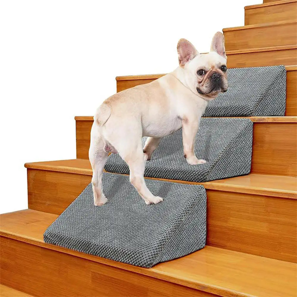 Modular Foam Dog Ramp Stairs for Staircase Stairs with Velcro