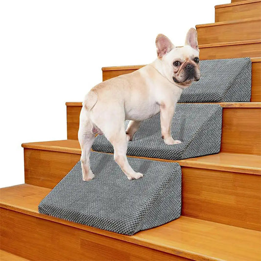 Modular Foam Dog Ramp Stairs for Staircase Stairs with Velcro