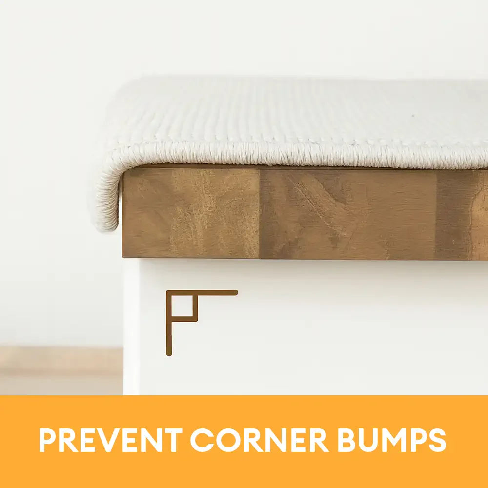 New Zealand Wool Blend Stair Protectors Tape Free Washable Carpet Stair Treads