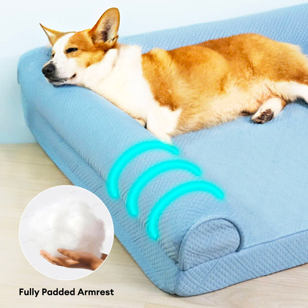 Large Cooling Breathable Non-Slip Orthopedic Dog Bed