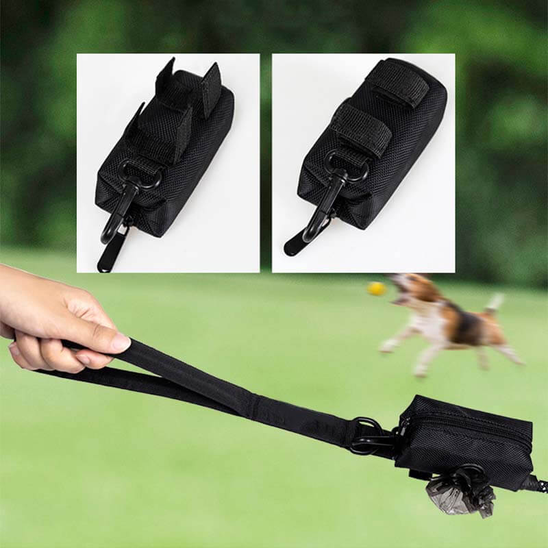 Portable Oxford Fabric Dog Walking Bag Dog Waste Bags Dispenser