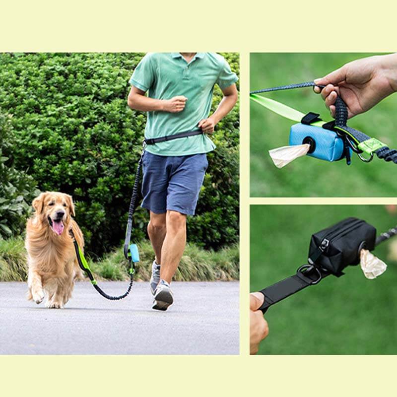 Portable Oxford Fabric Dog Walking Bag Dog Waste Bags Dispenser