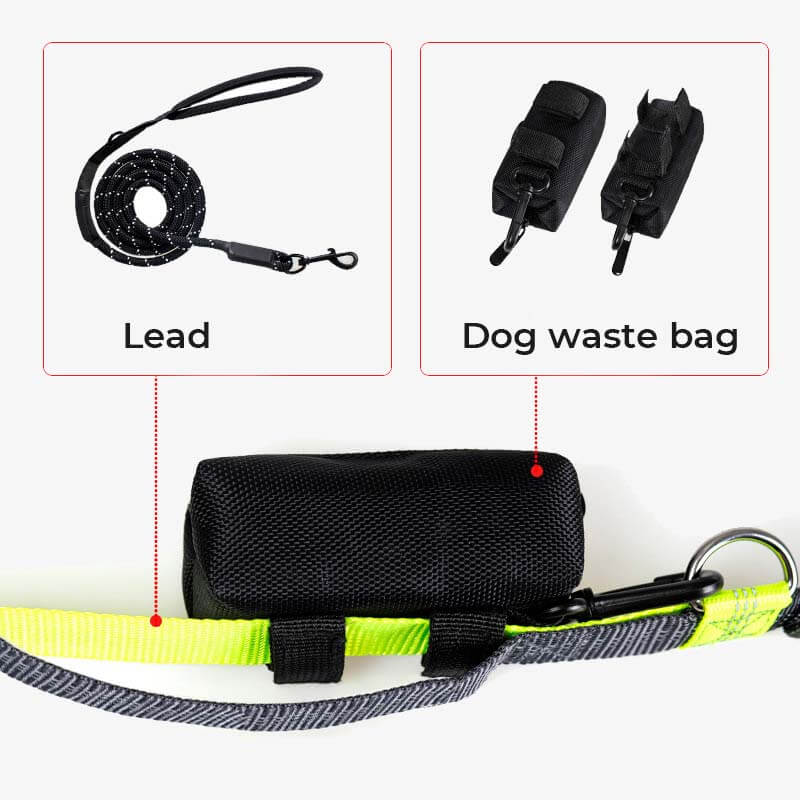 Portable Oxford Fabric Dog Walking Bag Dog Waste Bags Dispenser
