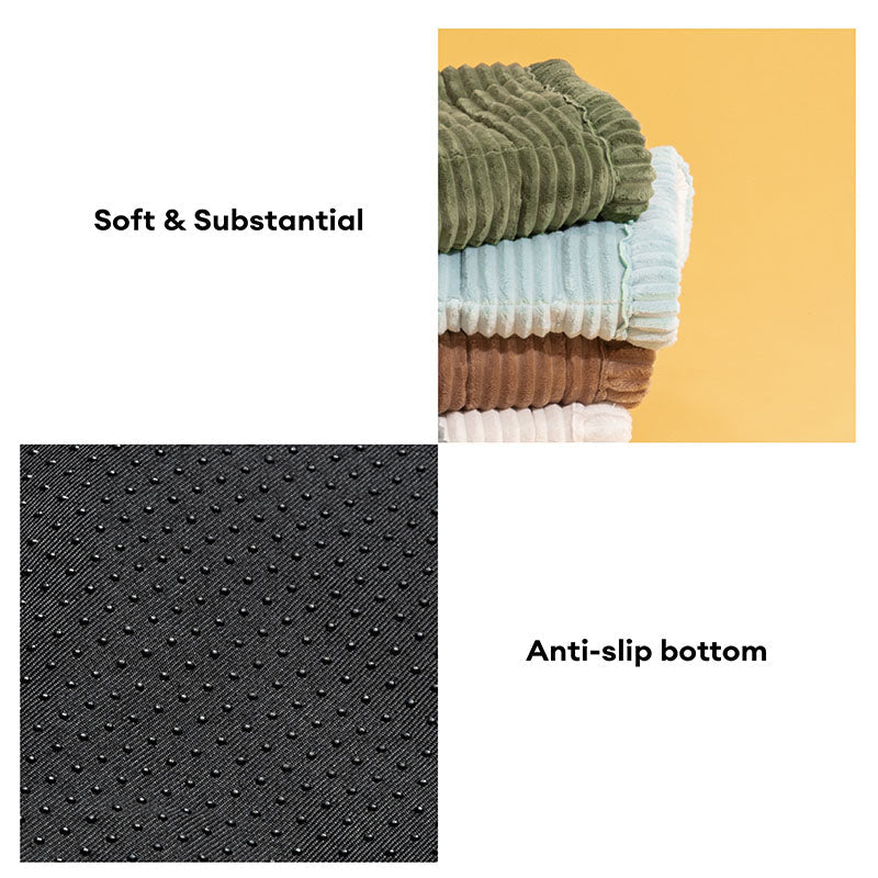 Funda para Sofá Make Waffle Biscuit – Suave Franela Acogedora y Alfombra Transpirable para Mascotas, ¡Deléitate con una Comodidad Sabrosa!